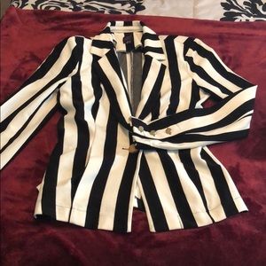 Stripped blazer